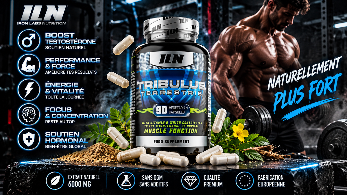 Tribulus Terrestris – Extrait de 6000mg, 98% Saponines – 90 Gélules