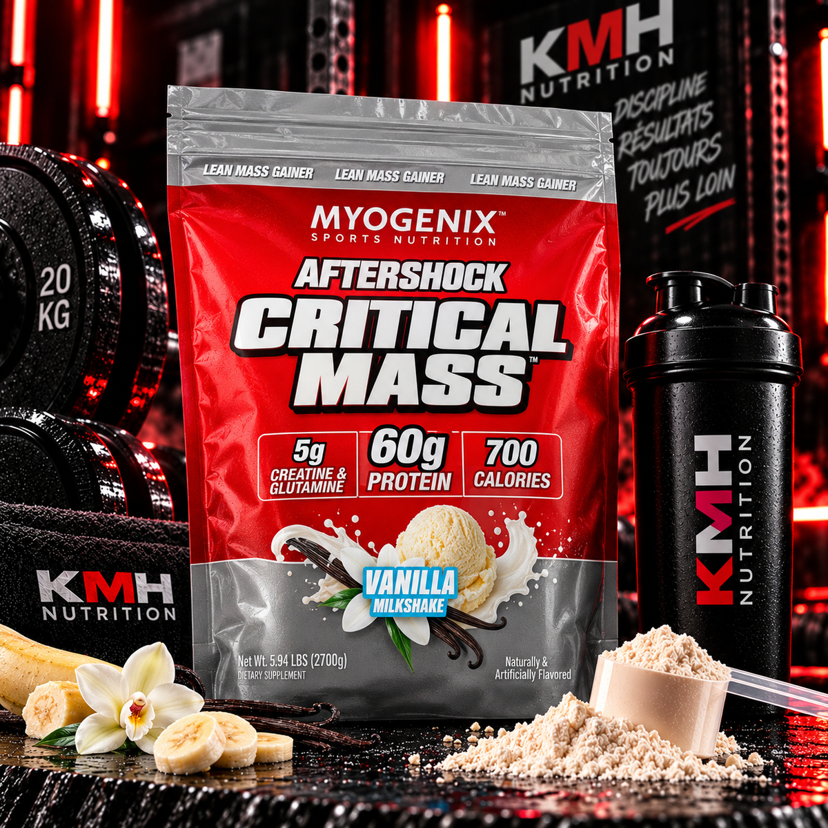 Myogenix AFTERSHOCK™ Masse Critique - 5,62 lb