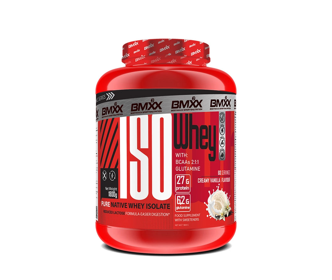 ISO WHEY 1800 g – ISOLAT DE WHEY NATIF PUR À HAUTE TENEUR EN PROTÉINES