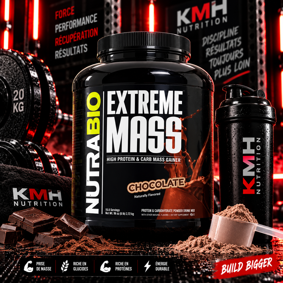 NutraBio Masse Extrême