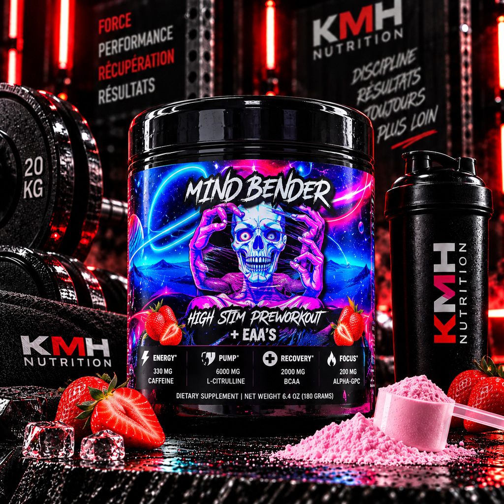MINDBENDER Pré-entraînement puissant avec BCAA - 20/10 portions