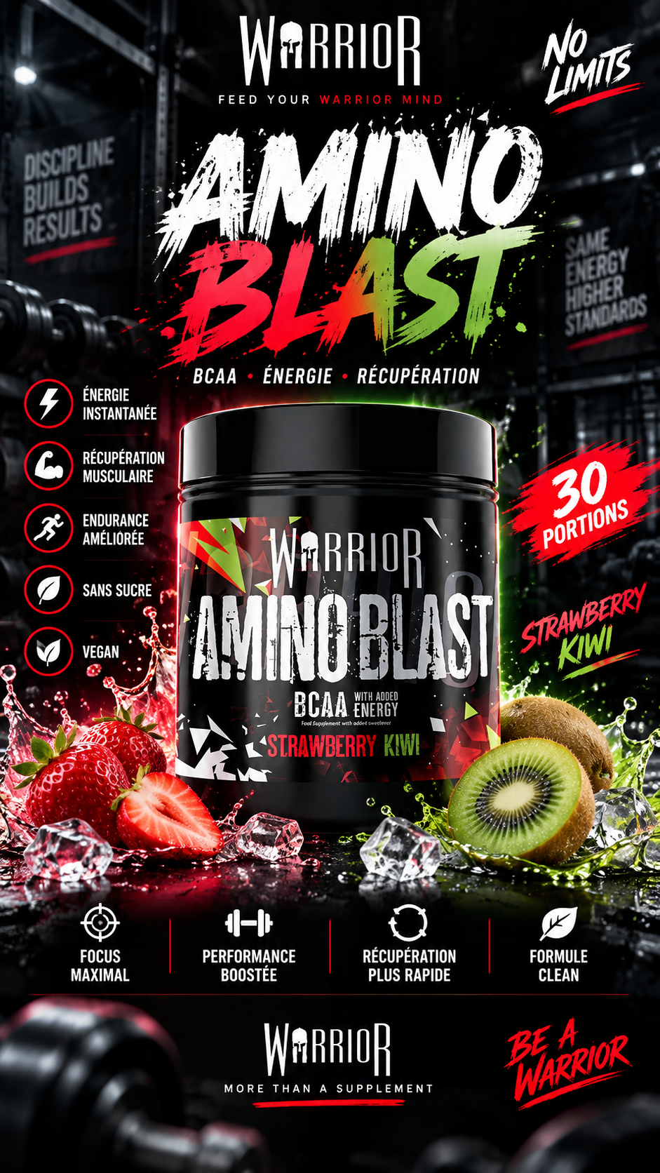 Warrior Amino Blast BCAA