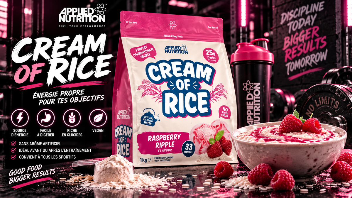 Applied Nutrition Complément de Crème de Riz,