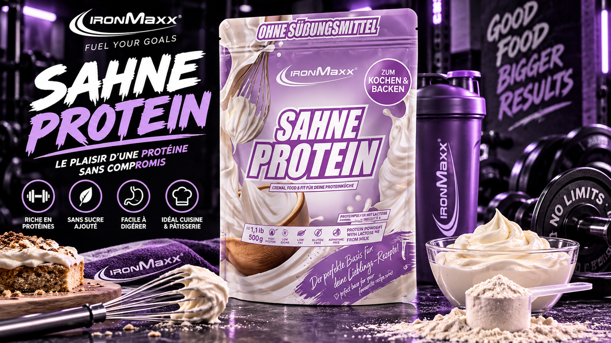IronMaxx Crème Protein - Sachet de 500g