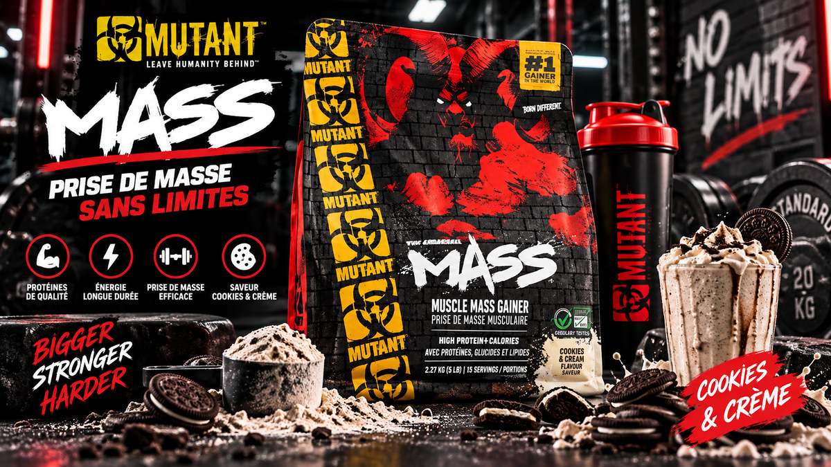 MUTANT MASS – Protéines en poudre pour prise de masse
